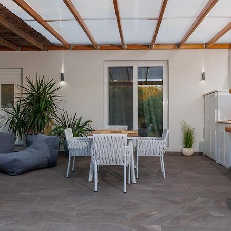 Jacuzzi Deluxe Villa Skala Sotiros Dış mekan fotoğraf