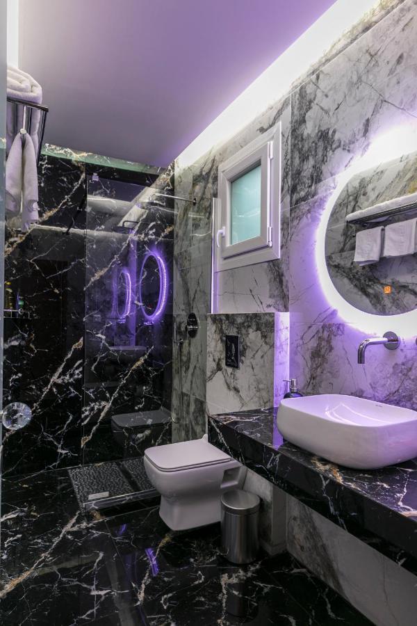Jacuzzi Deluxe Villa Skala Sotiros Dış mekan fotoğraf