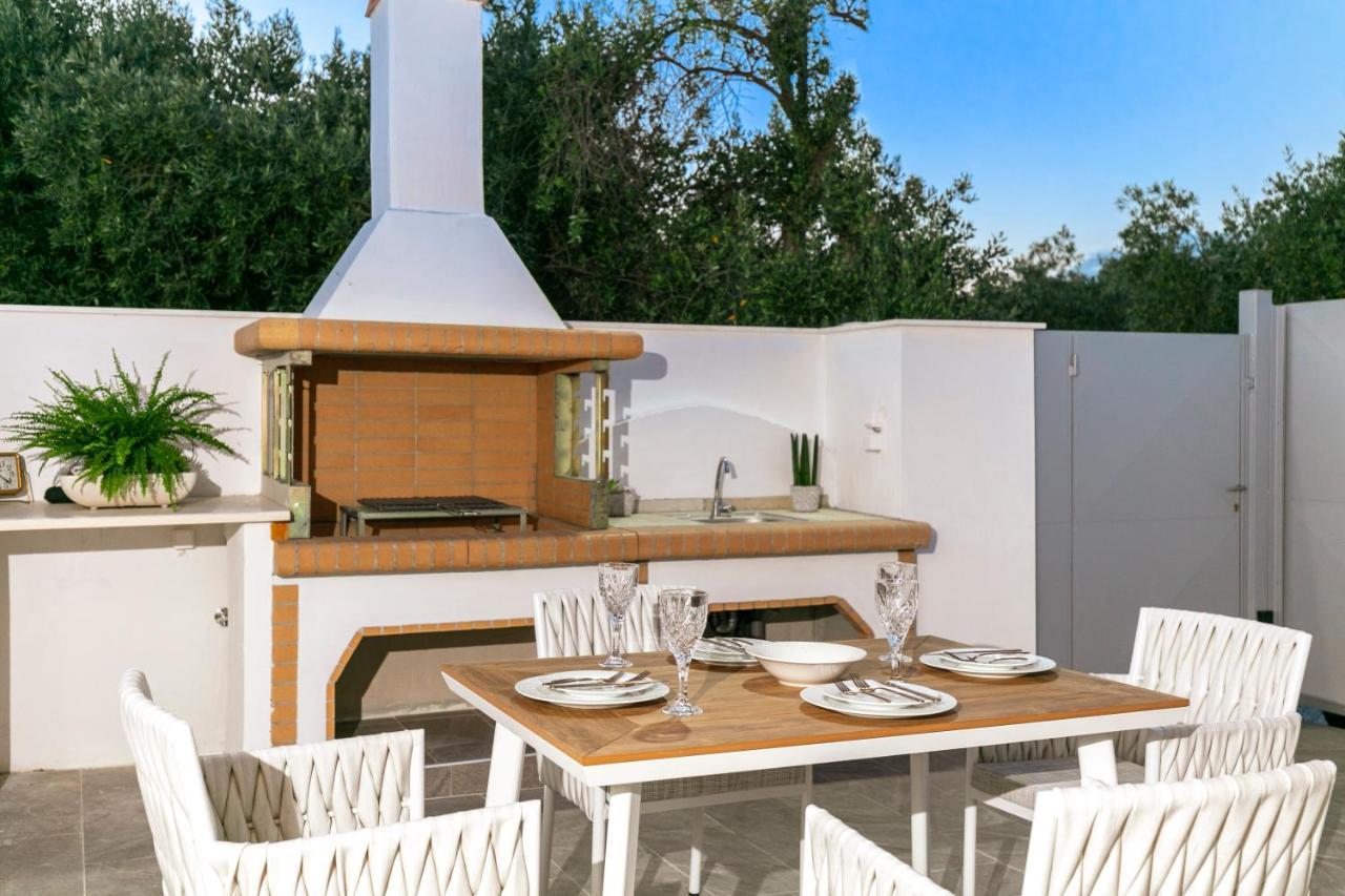 Jacuzzi Deluxe Villa Skala Sotiros Dış mekan fotoğraf