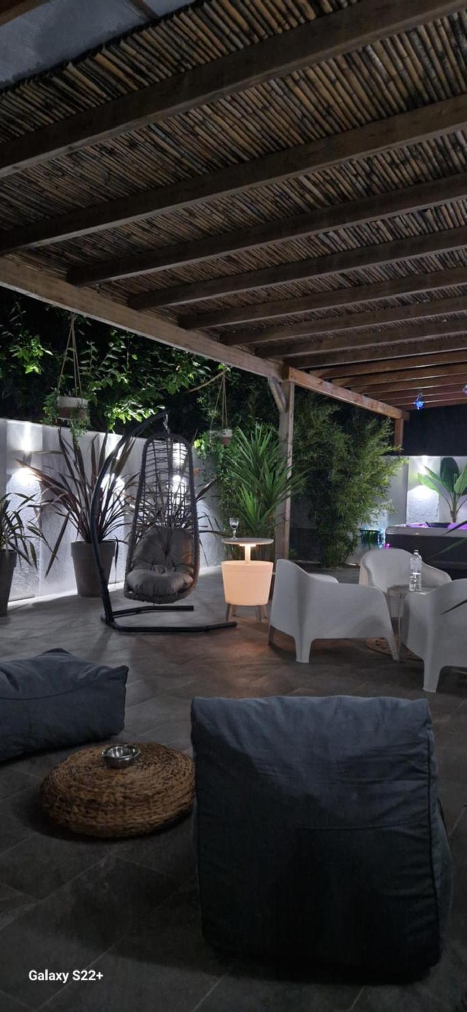 Jacuzzi Deluxe Villa Skala Sotiros Dış mekan fotoğraf