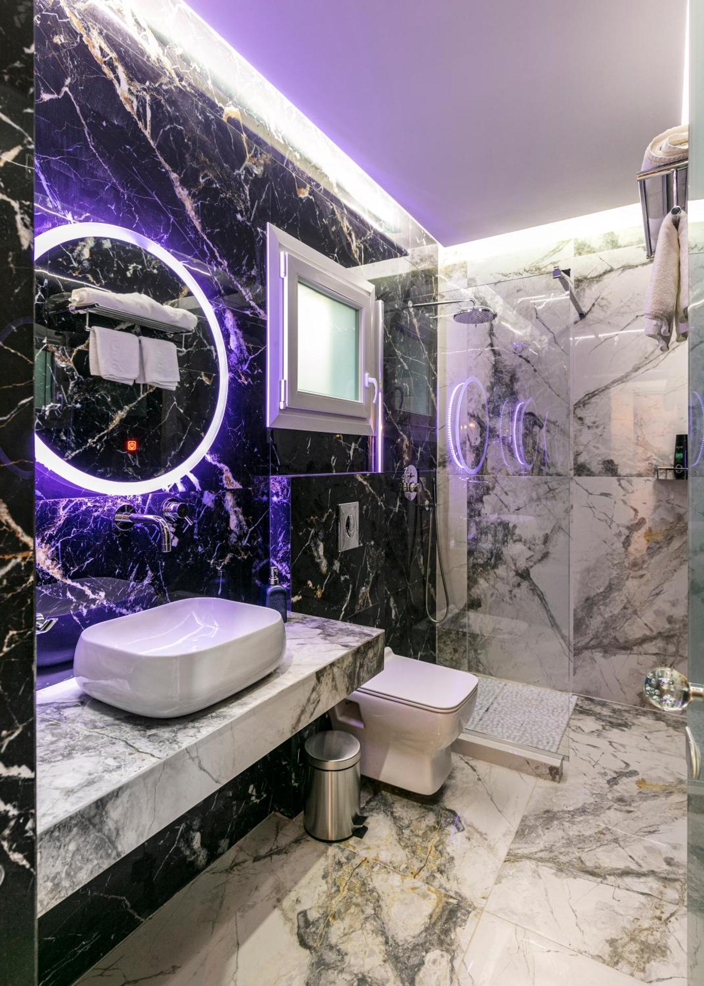 Jacuzzi Deluxe Villa Skala Sotiros Dış mekan fotoğraf