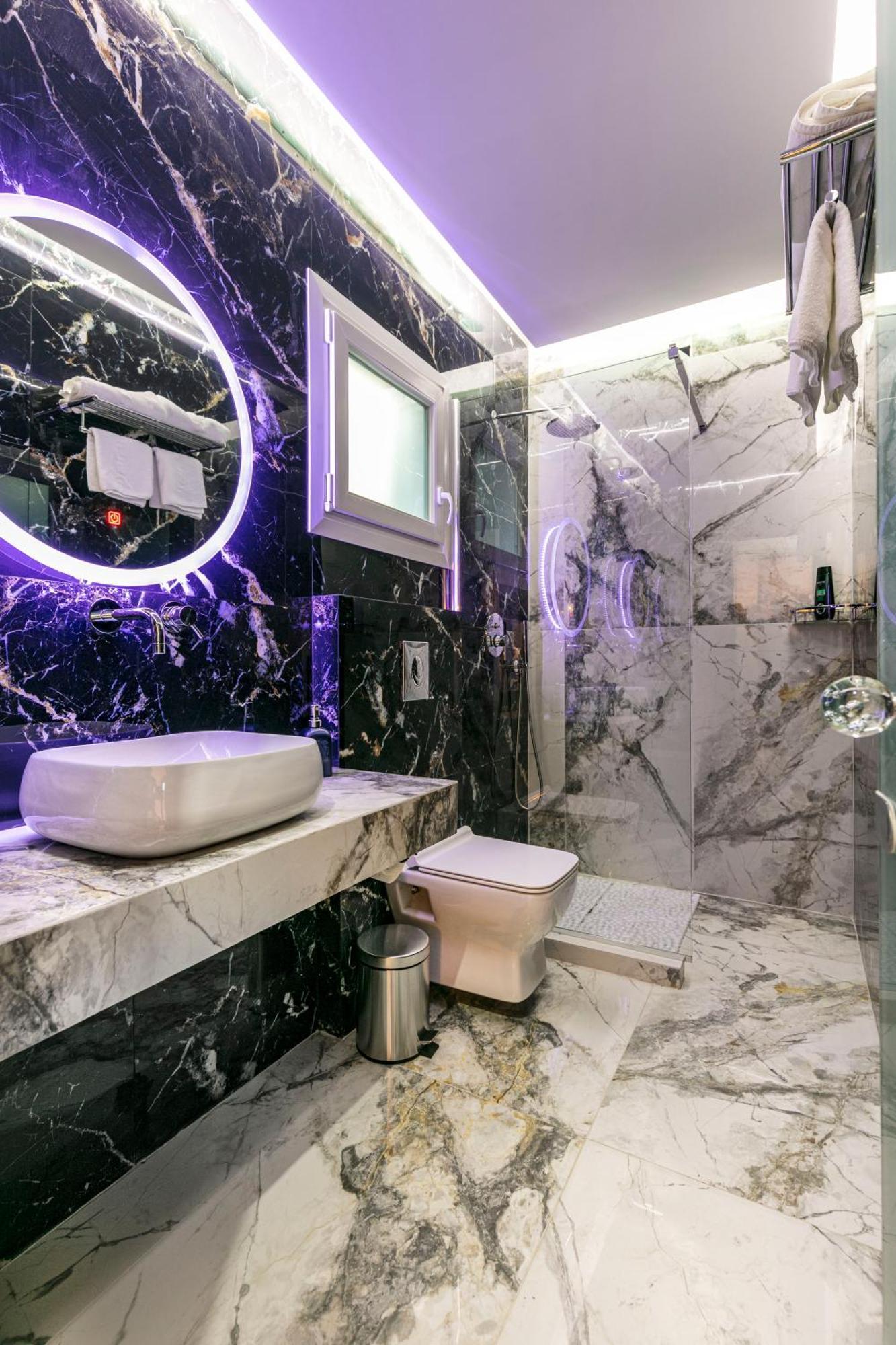 Jacuzzi Deluxe Villa Skala Sotiros Dış mekan fotoğraf