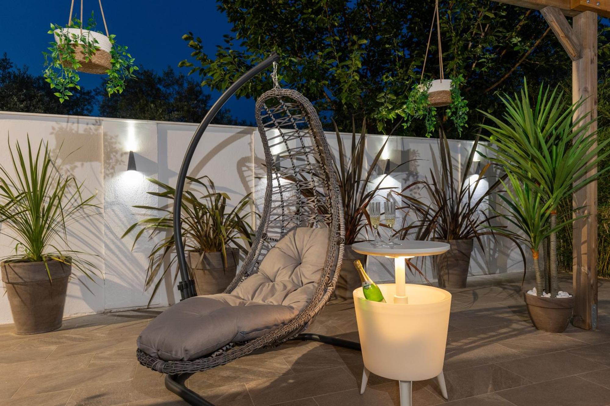 Jacuzzi Deluxe Villa Skala Sotiros Dış mekan fotoğraf